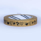 kraft-brown-hearts-gift-paper-tape-50m-eco-friendly-wrapping|LLTAPEHEARTS|Luck and Luck|2